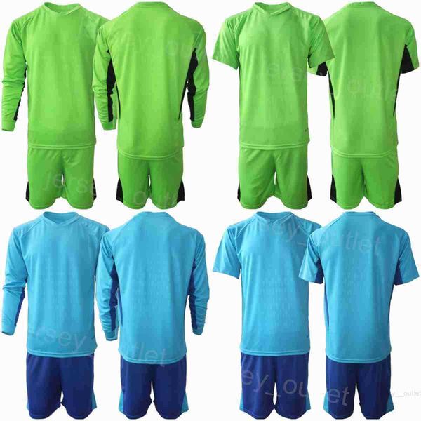 

club team gk long sleeve goalie soccer 29 scott bain jerseys set goalkeeper 31 benjamin siegrist 1 joe hart football shirt kits custom name, Black