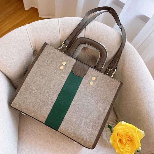 

designer bag bags designer men shoulder handbag briefcase ladies famous shopping tote purse pvc letter pattern red and green stripes