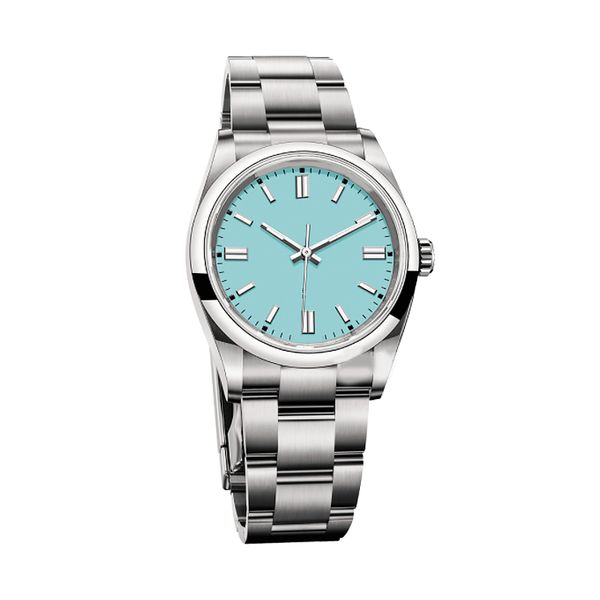 

r watches for men mens watch ceramic 41mm dial automatic 36mm woman wristwatches 904l stainless steel sapphire mirror classic luminous water, Slivery;brown