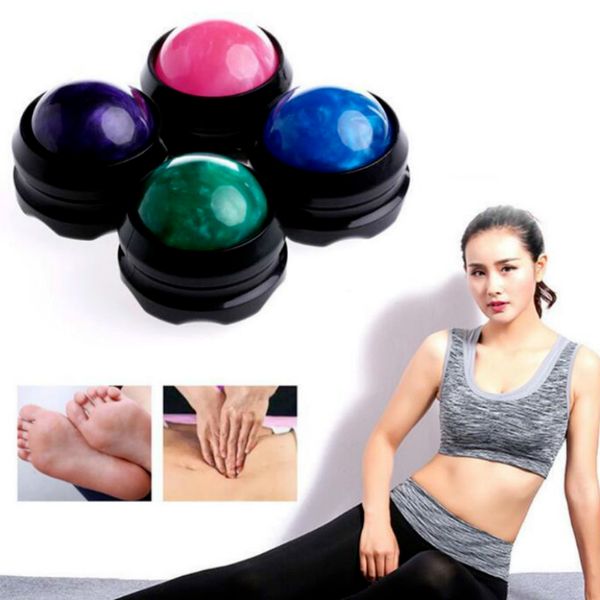 

roller massage ball massager body therapy foot hip back relaxer stress release