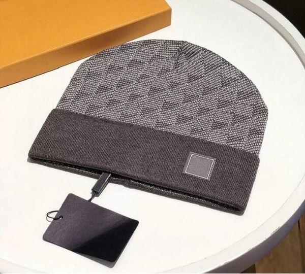 

luxury classic designer autumn winter style beanie hats men and women fashion universal knitted cap autumn wool outdoor warm skull caps 999, Blue;gray