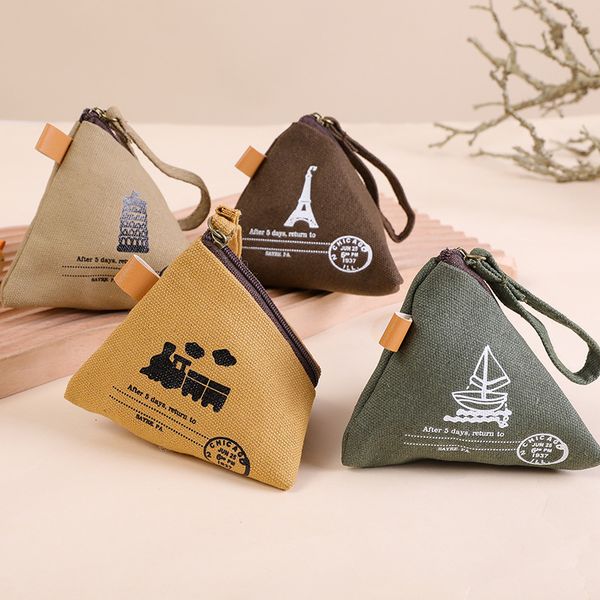 

wholesale organizer small handbag gift key bag multicolor coin bags business promotions lovely creative canvas purse vintage wallet, Blue;pink