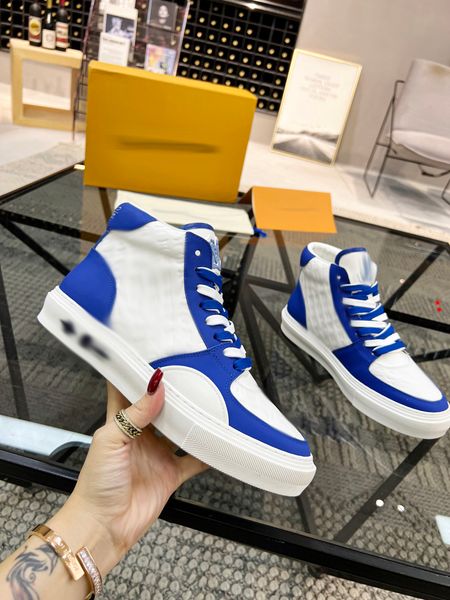 

2023 boots fashion boots booties winter sneakers designer man leather nylon fabric men ankle biker australia size us 6.5-11 -k142, Black