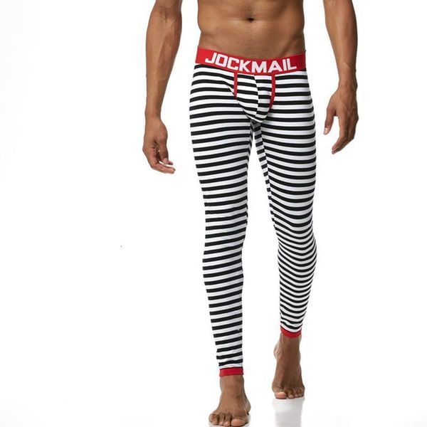 

men's thermal underwear men legging tight winter warm long john underpant thermo calzoncillos hombre 221117, Black;white