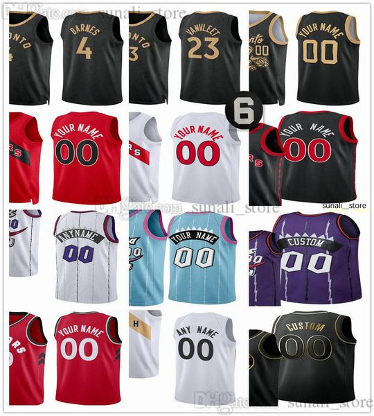 

printed basketball jerseys og anunoby 3 gary trent jr. 33 scottie barnes 4 chris boucher 25 khem birch 24 precious achiuwa 5 dalano banton 4, Black