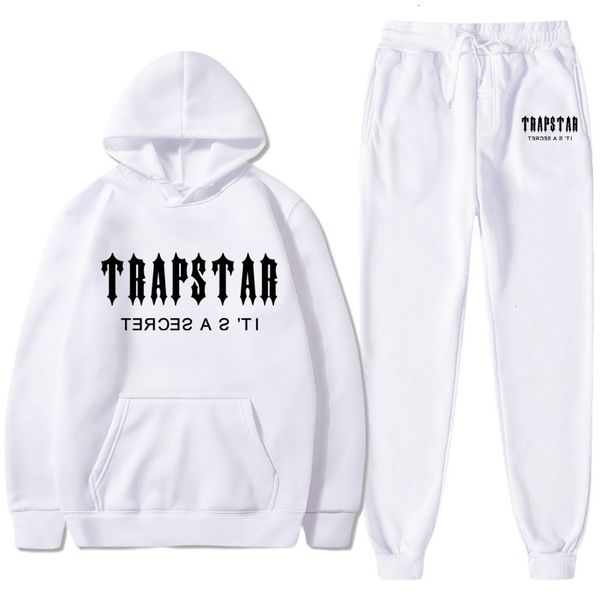 

men's tracksuits trapstar autumn winter men hooded sweatshirt suit couple jogging hoodiessweatpants two pieces set streetwear tracksuit, Gray