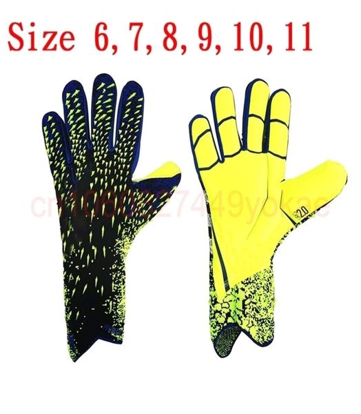 

childrens football goalkeeper gloves professional sports equipment training mens wearresistant football gloves 2206015482629, Black