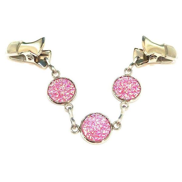 

pins brooches pins brooches pink shining stone gypsophila clip women sweater cardigan guard cinch clothing dress shawl buckle drop dhaqz, Gray