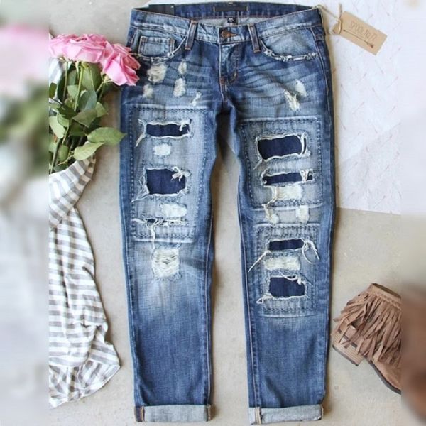 

women's jeans blue jeans retro high waist wide leg pants women loose casual pants street wear dress wash boyfriend denim pants 221118