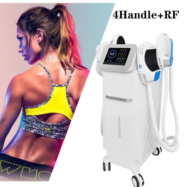

salon 4handle emslim electromagnetic muscle building slimming fat loss ems body machine stimulator