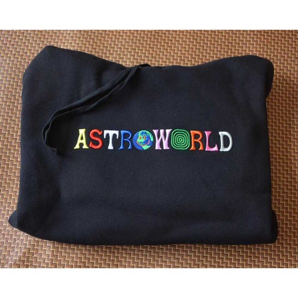 

men's hoodies traviss scotts designer sweatshirts pullover embroidered letter men women fashion hip hop sweatshirt classic brand long s, Black