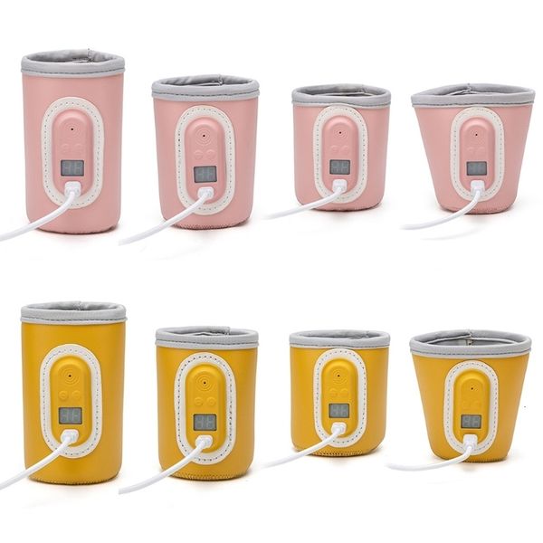 

bottle warmers sterilizers# usb baby portable travel milk infant feeding heating cover insulation thermostat food heater 221117