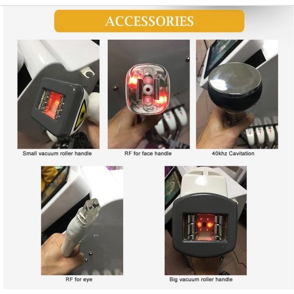 

2022 latest accessories & parts the intelligent device weight rf and cavitation handle ce approved