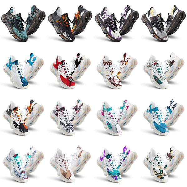 

shoes running custom women men artoon animal design diy word black white blue red mens trainer 0345199 s914 s