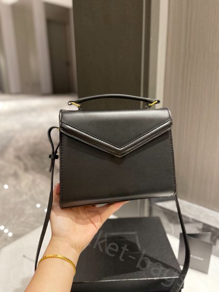 

2023 ss wallet women embossed leather handbag envelope bags cassandra handle flap shoulder bag luxury designer lady alligator crossbody with, Red;black