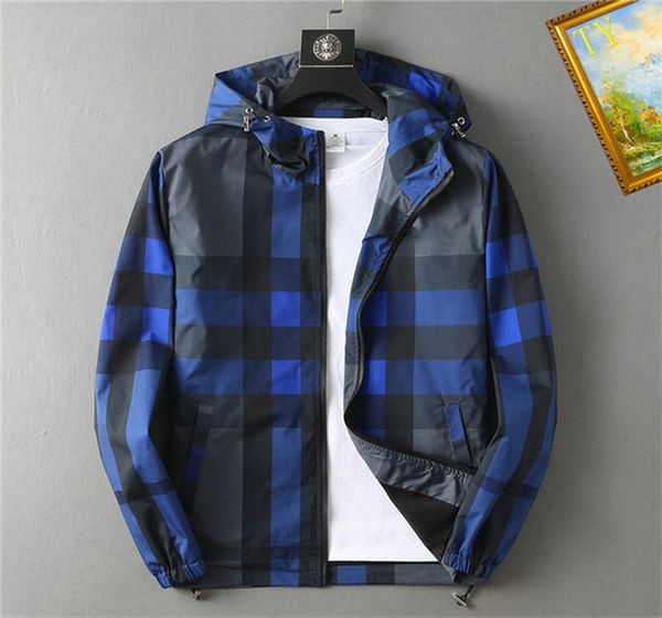

designer jacket mens fashion hooded windbreak jackets man classic water proof coat casual work out business coats autumn winter outdoors spo, Black;brown