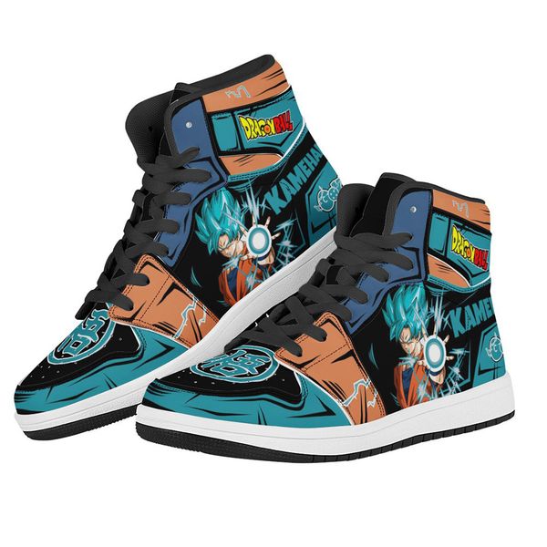 

basketball shoes sneakers designer luxury brand 2022 new couple fashion personality high animation print colorful retro culture leisure spor