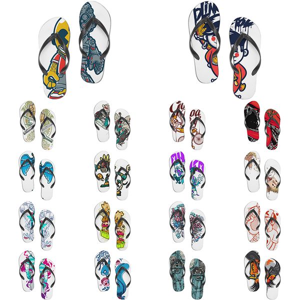 

custom shoes slippers customized sneakers men women blue red green yellow classic custom comfortable low platform sneaker color94