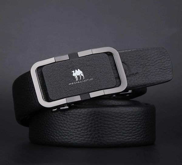 

straight barrel automatic buckle business allmatch youth belt men039s youth fashion jeans belts men4494715, Black;brown