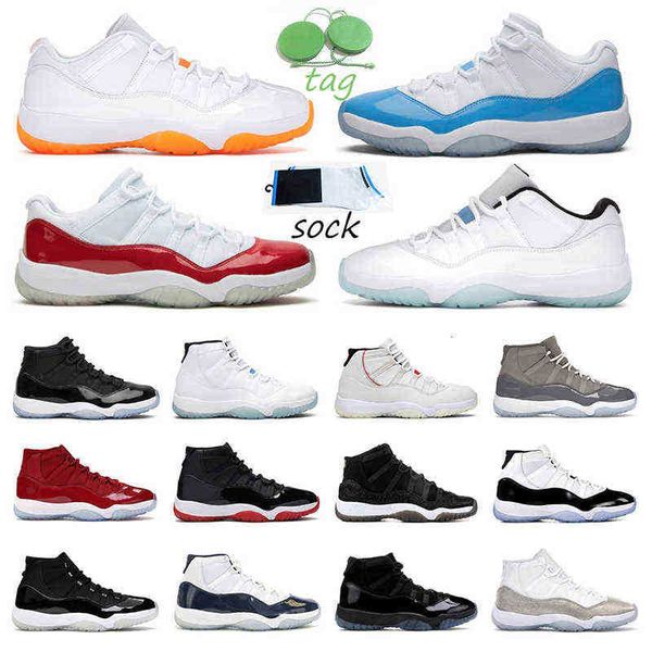 

men outdoor shoes jumpman 11 11s cherry bright citrus concord 45 metallic silver rose gold sneakers outdoor mens sports, Black