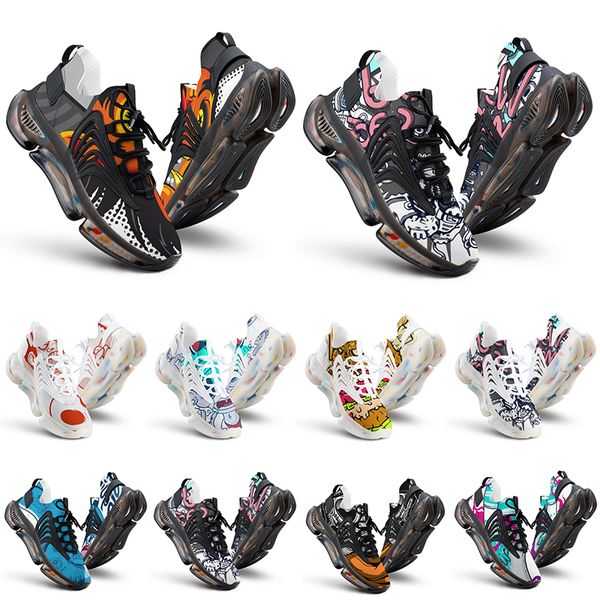 

customs shoes mens running diy multi color black white grey triple reds orange men customized outdoor sport sneaker trainer fashion classic5
