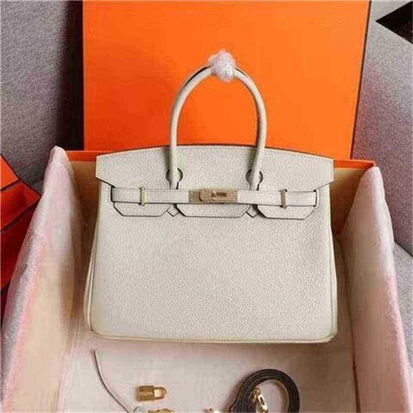

2022 luxury designer first layer cowhide platinum women's bag leather bride large capacity shoulder bag