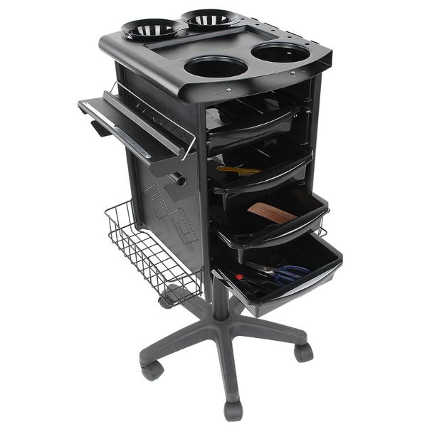 

accessories & parts stable beauty salon trolley multi-layer movable hairdressing cart tool holders stand hairdresser supplies for barber