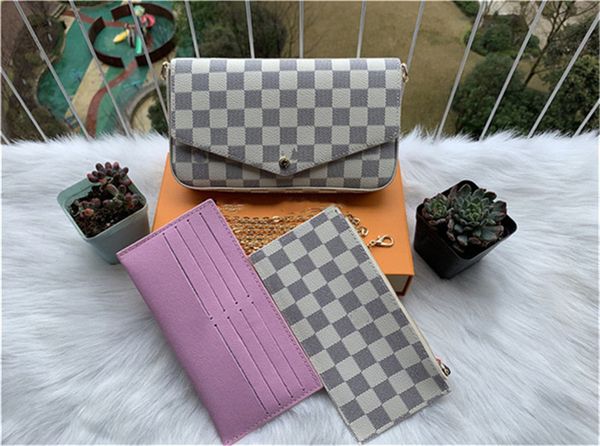 

new lvs luxury leather wallet fashion designer wallet vintage handbag classic clip wallet brand clutch