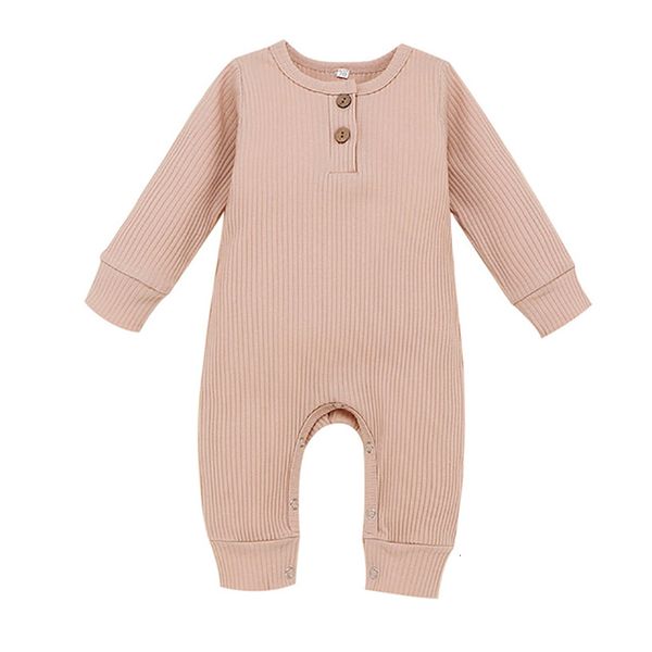 

rompers melario baby boys romper autumn solid cotton rompers born baby jumpsuit kids clothes girls rompers 6 24m 221118, Blue
