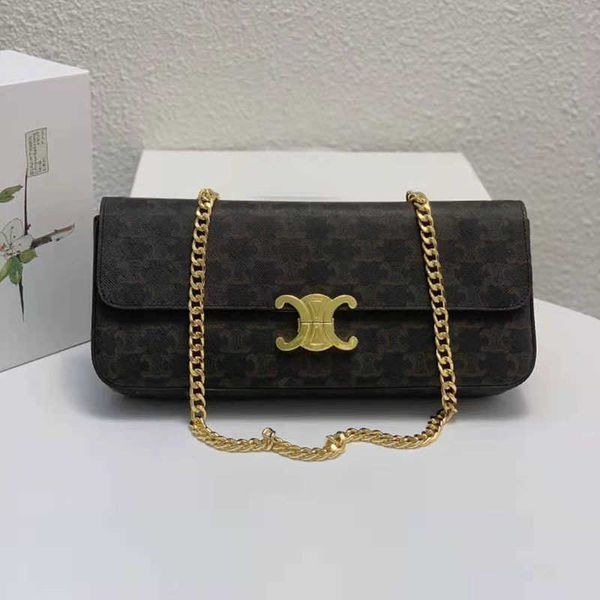 

storage bags leather arch triumphal armpit female summer high sense chain magic stick small square bag
