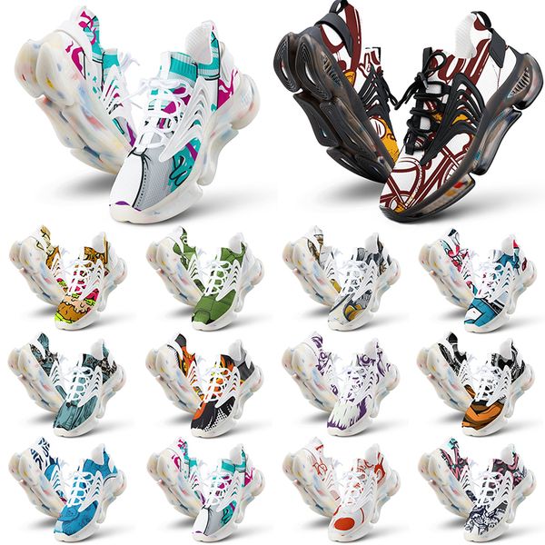 

customs shoes mens runnings diys multis colors blacks whites grey triple reds oranges mens customized outdoor sport sneaker trainer fashion