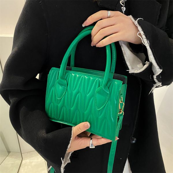 

evening bags brand designer flip small square bag luxury folds women's shoulder bag winter pu leather crossbody bag female handbag and