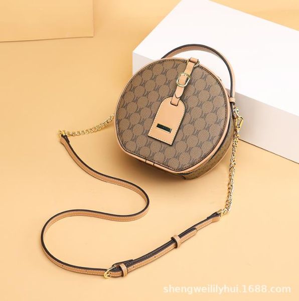

luxury designer bags handbags tote bag fashion women shoulder crossbody bags round messenger totes purse vintage old flower backpacks