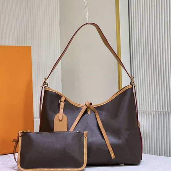 

2pcs women bags handbags ladies designer composite bags lady clutch bag shoulder tote female purse wallet handbag