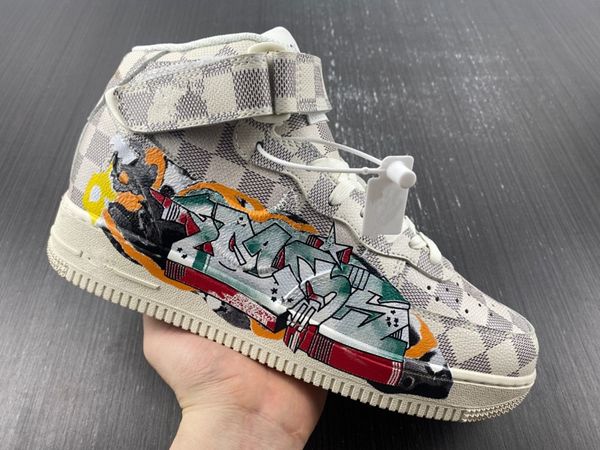 

2022 new motorcycle boots forces 1 mid sail multi-color 1a9ve6 for sale casual shoes sports sneakers basketball running outdoor shoes with o