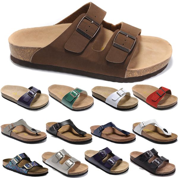 

2023 slipper flip flops beach sandals casual slides shoes flat slippers trainers new summer cork women mixed color fashion luxury designer e, Black