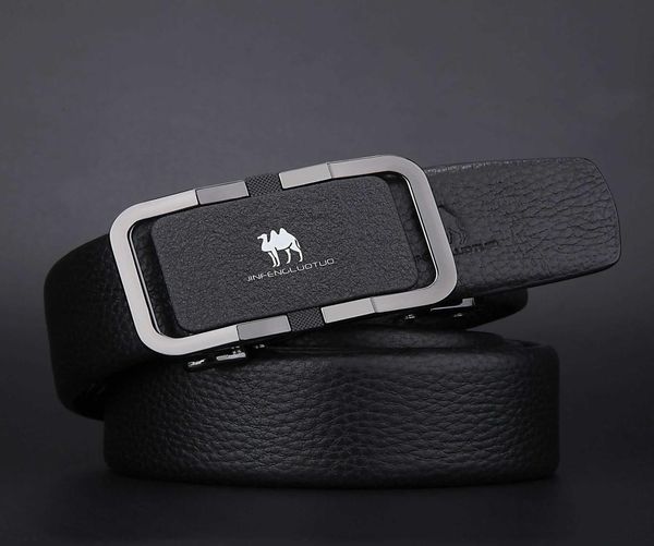 

straight barrel automatic buckle business allmatch youth belt men039s youth fashion jeans belts men8474122, Black;brown
