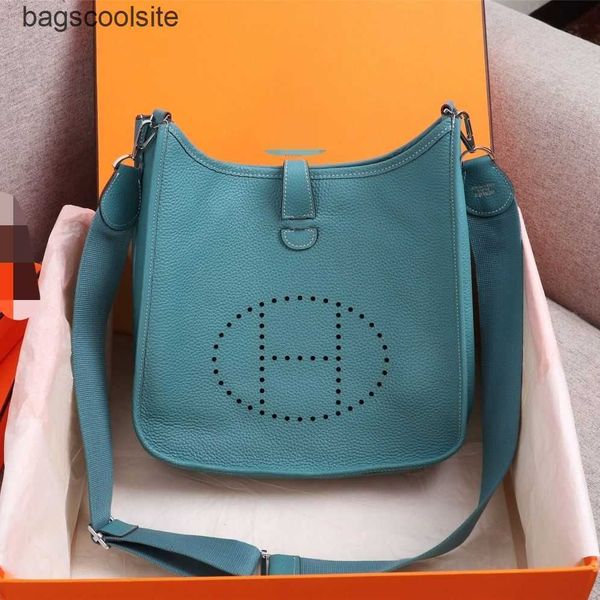 

shoulder tote bag men evelyns bags fashion totes hermee casual 2023 real leather women lychee cow handbags classic 28cm 9wk8