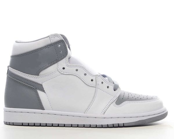 

white grey 1s shoes jumpman basketball 1 high og outdoor sneaker