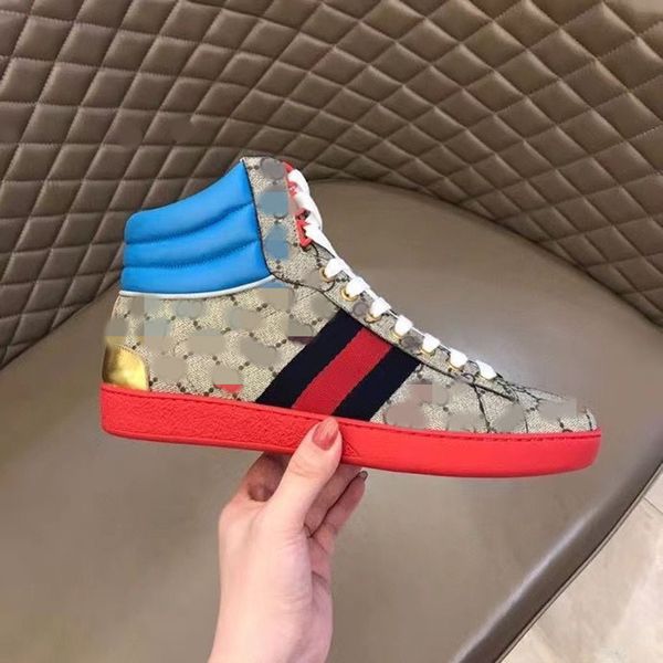 

2022 casual men designer shoes rainbow letter printed black white luxury basketball mens shoe streetwear fast ship adasdasdawsasdasd, Red;white