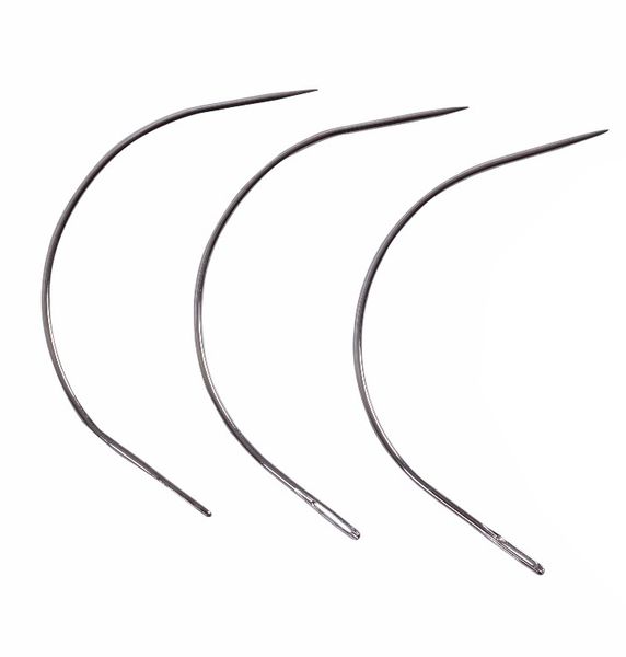 

50pcs 9cm c weaving needles for human hair extension weft weaving