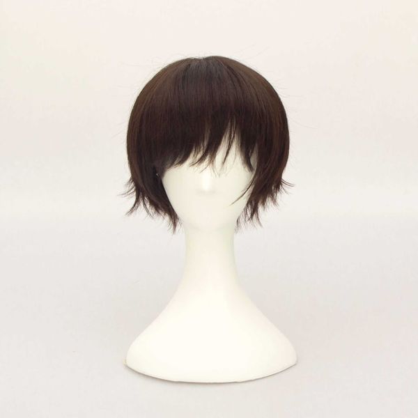 

women's wigs short is too faggot fake hair man often matte universal cos korean version handsome dk face, Black