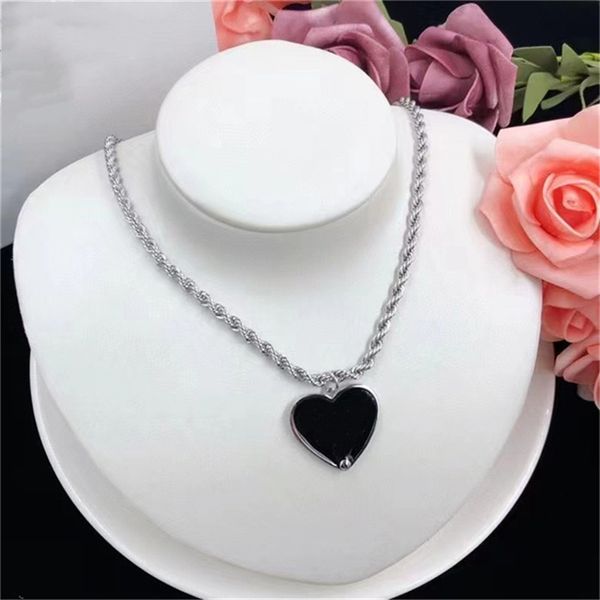 

iced out pendant necklaces luxury designer custom womens chains stainless steel couple hip hop jewellery wholesale accessories chirstmas gif, Silver