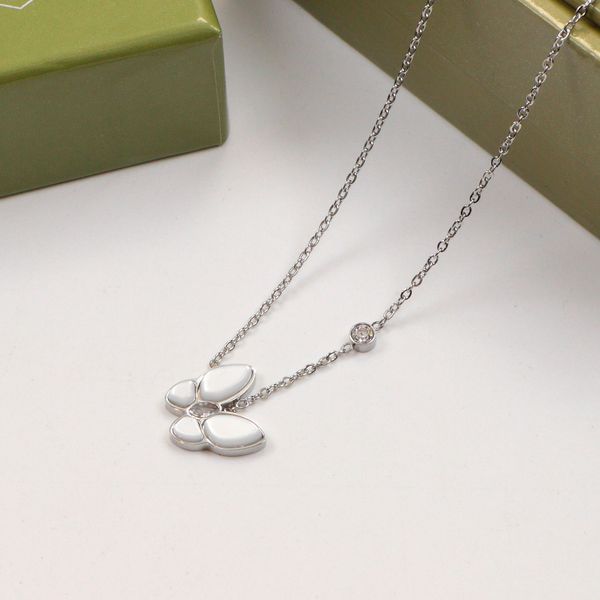 

choucong brand butterfly pendant luxury jewelry 925 sterling silver pave white sapphire cz diamond gemstones eternity women wedding clavicle
