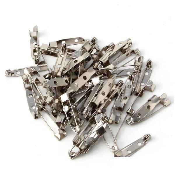 

pins brooches pins brooches 50pcs brooch clip base accessories jewelry decorative ally 15 to 40mm c1fe drop delivery dhajs, Gray