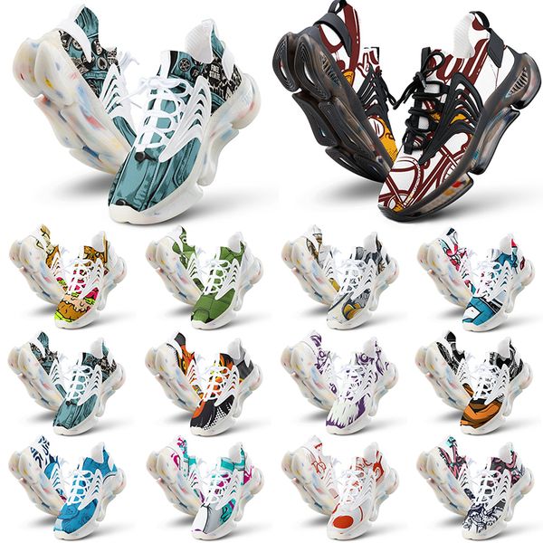

customs shoes mens womens runnings shoe diy multi color green white black blue red orange mens customizeds outdoor sport sneakers trainer wa