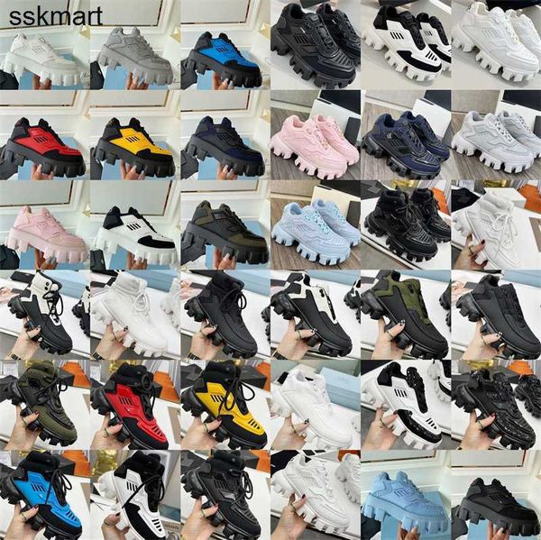 

dress shoes designer family ada high-end lovers sports leisure gear machine a men and women's muffin thick soles increase breathability, Black