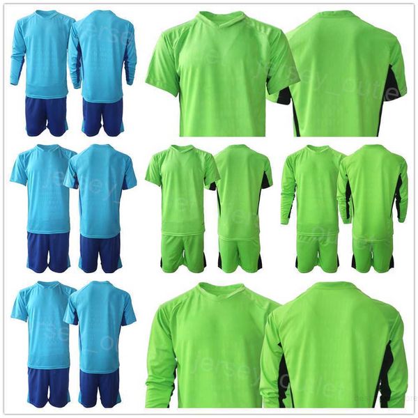 

club team goalkeeper cagliari long sleeve soccer 12 eldin lolic jerseys set gk goalie 18 simone aresti 22 giuseppe ciocci 1 boris radunovic, Black
