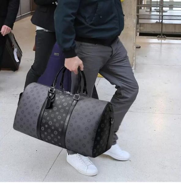 

designer duffle bags holdalls duffel bag luggage pu leather weekend travel bags men women luggages creative