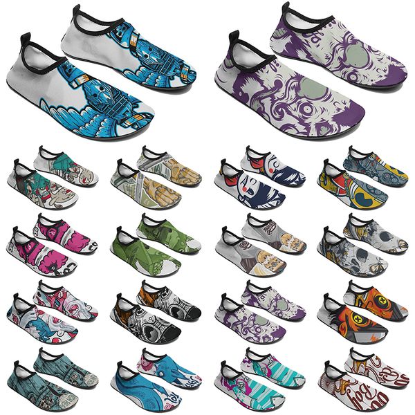 

men women custom shoes diy water shoe fashion customized sneaker multi-coloured56 mens outdoor sport trainers, Black